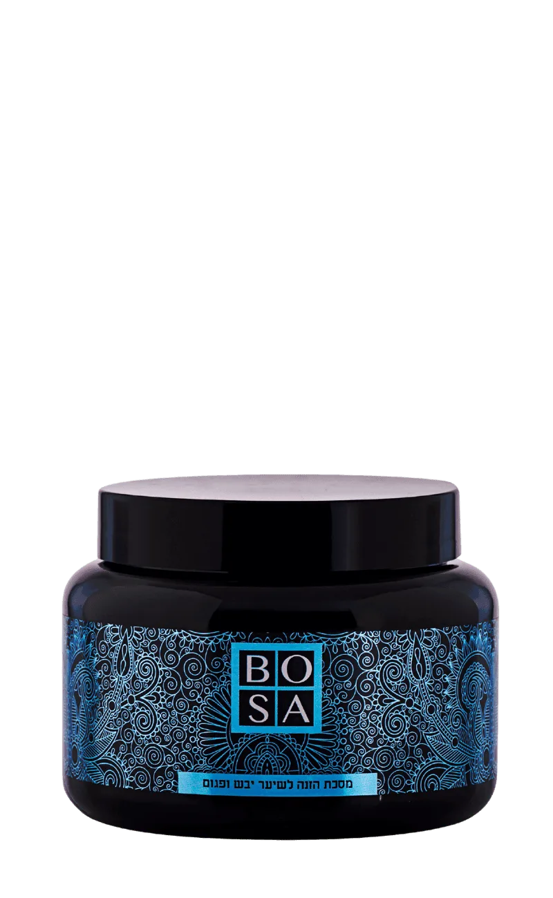 מסכת הזנה לשיער יבש ופגום מסדרת BOSA.