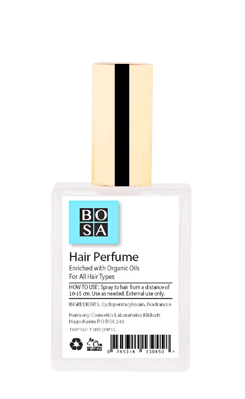 בושם שיער מסדרת BOSA.